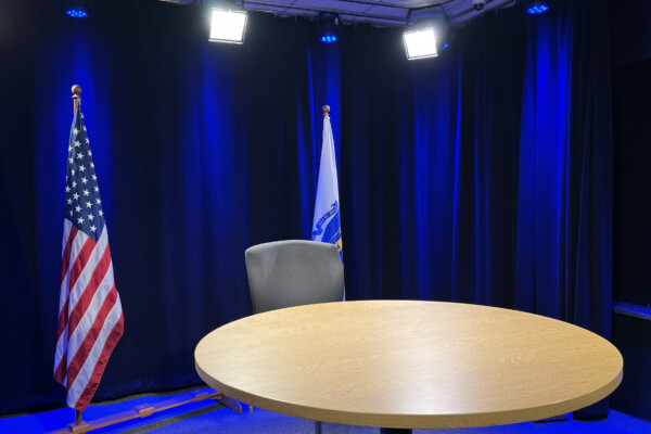 Meeting and interview studio space at M-PACT TV Palmer Massachusetts