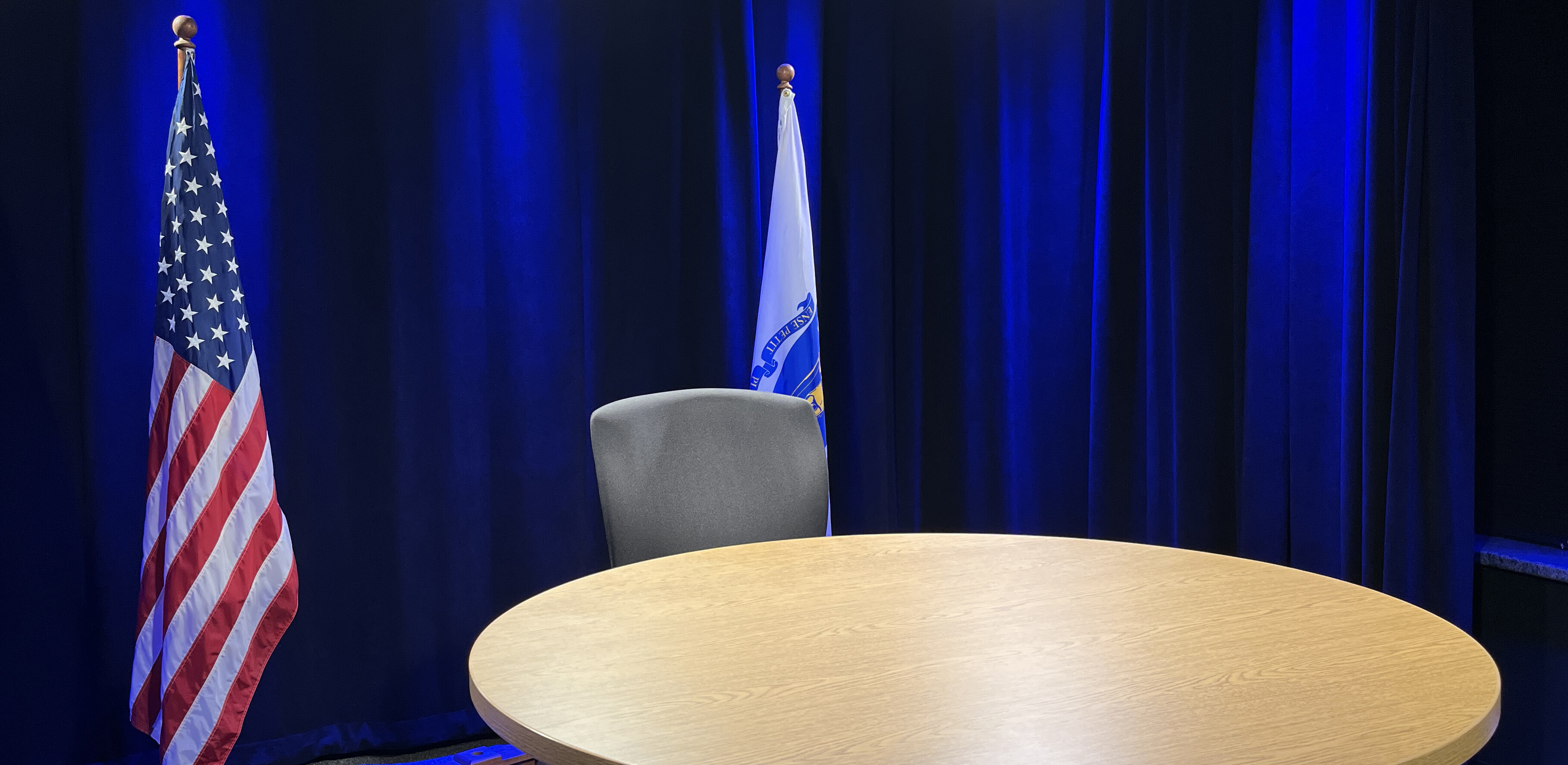 Production Studio for Meetings at M-Pact TV Studio in Palmer, MA