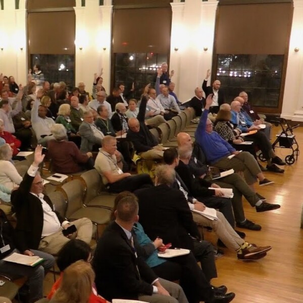 Stream town meetings, school events, and community shows anytime on M-PACT TV.